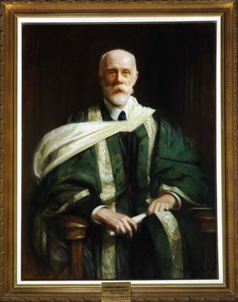 Portrait of Sir Nathan Bodington by Arthur Hacker © University of Leeds Art Collection
